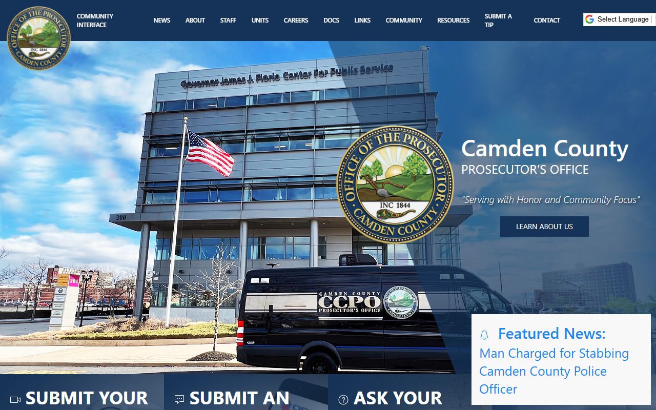 Camden County Prosecutor office for Gloucester Township criminal history