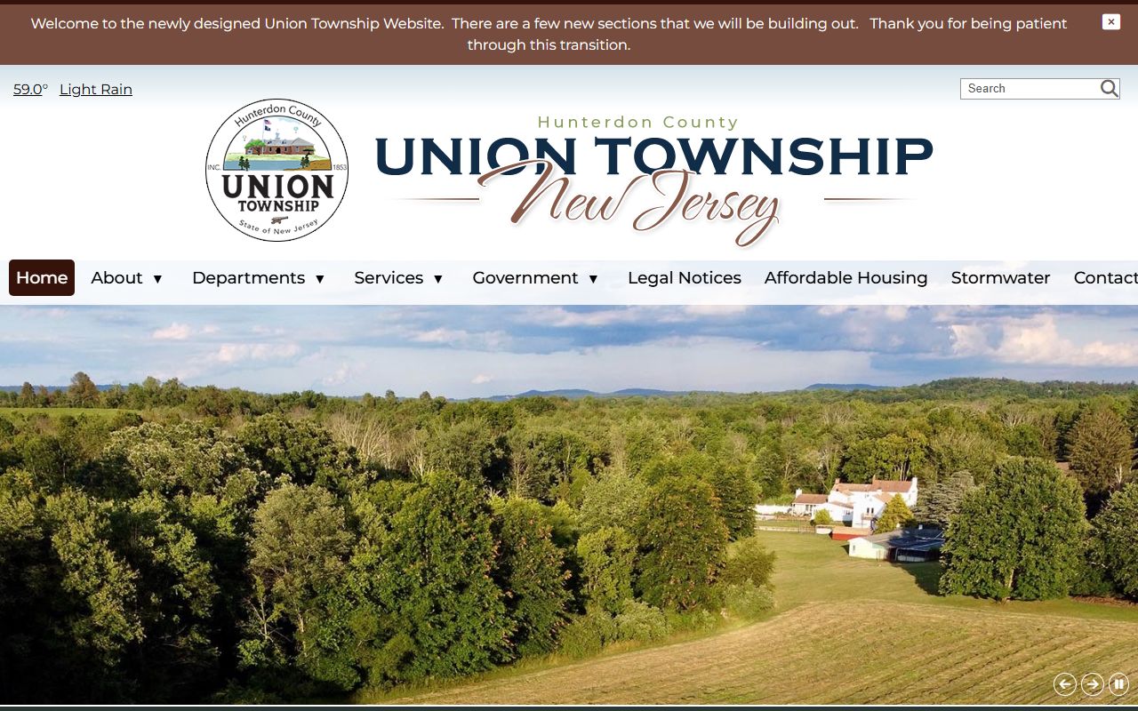Union Township OPRA portal for criminal history records requests